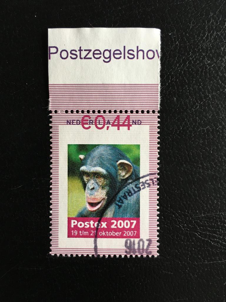 3358 Persoonlijk - Postex 2007 - gestempeld, Ophalen of Verzenden, Na 1940, Gestempeld