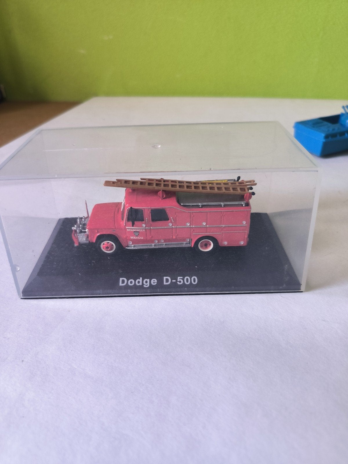 Dodge D-500 Brandweerwagen Modelauto, Overige merken, 1:50 of kleiner, Ophalen of Verzenden, Zo goed als nieuw