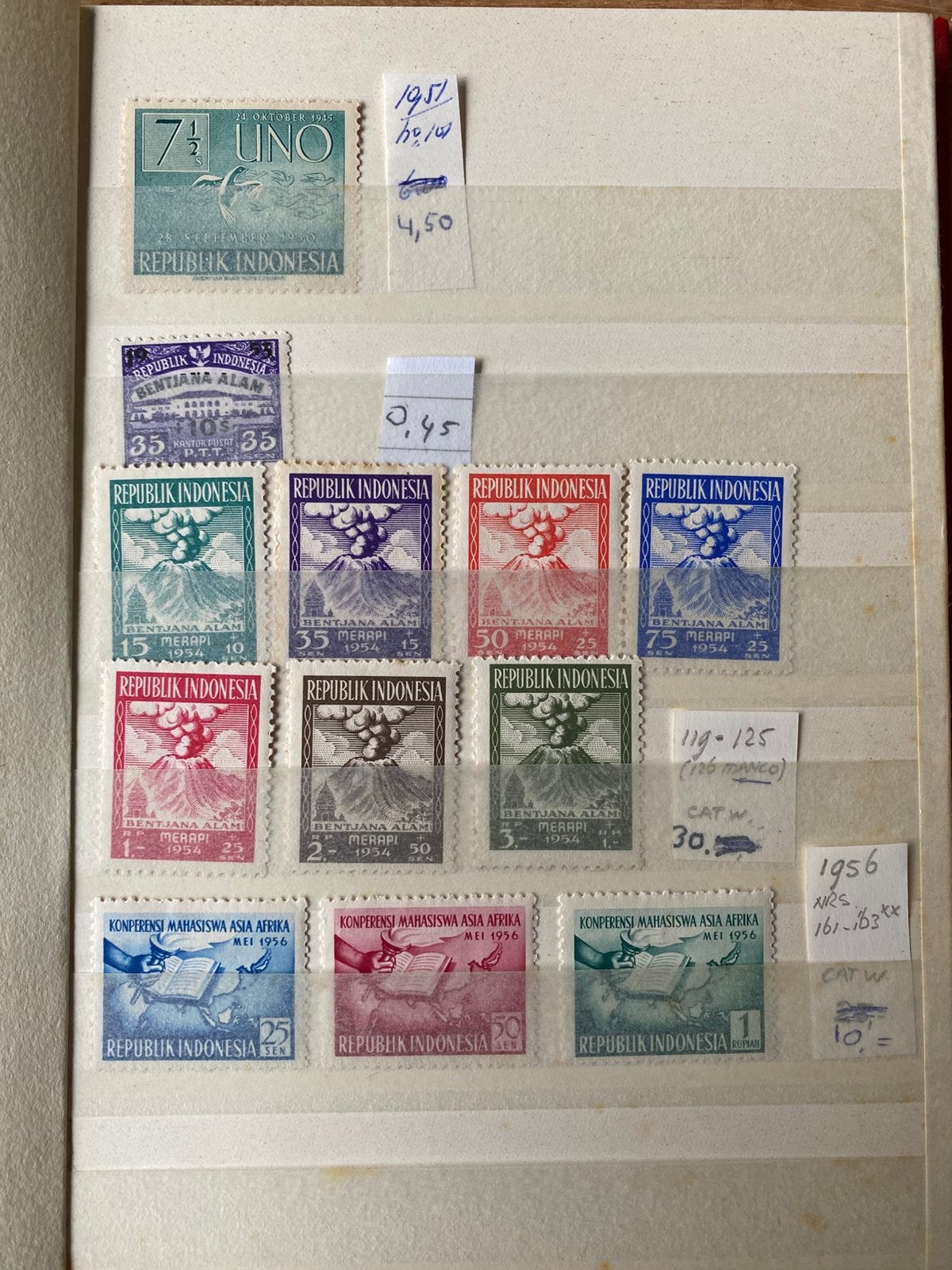 Postzegels Indonesie, Ophalen of Verzenden, Zuidoost-Azië