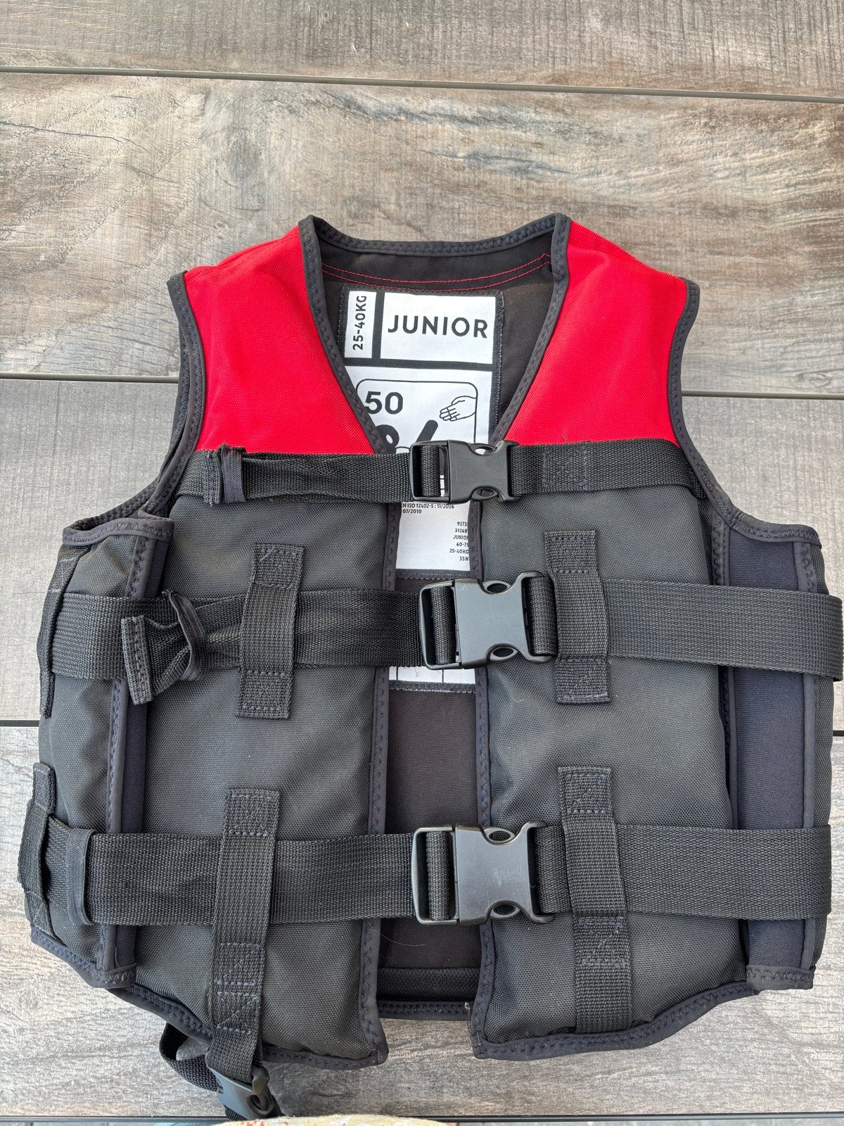 Kinderzwemvest 25-40 kg - Zo goed als nieuw, Watersport en Boten, Ophalen of Verzenden, Zo goed als nieuw, Kind, Reddingsvest of Zwemvest