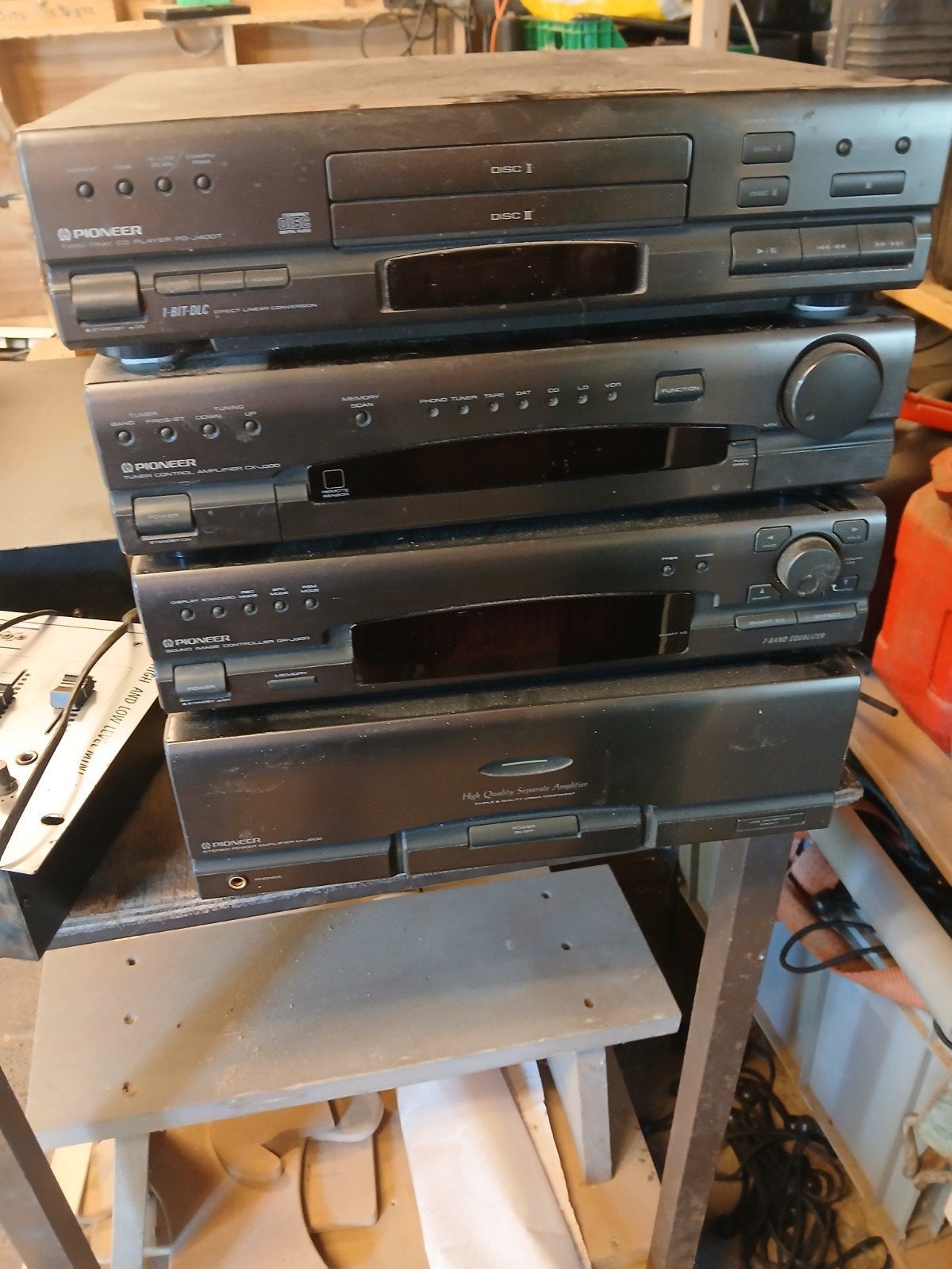 Tekoop  stereo toren, Ophalen