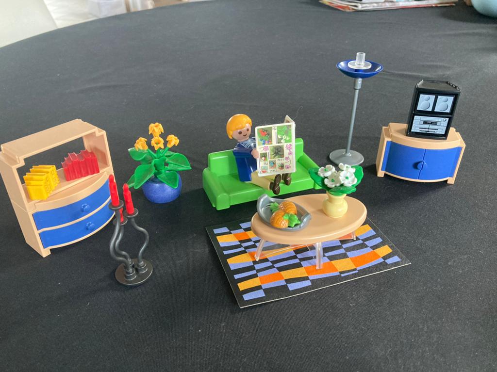 Playmobil moderne woonkamer, Ophalen of Verzenden, Zo goed als nieuw