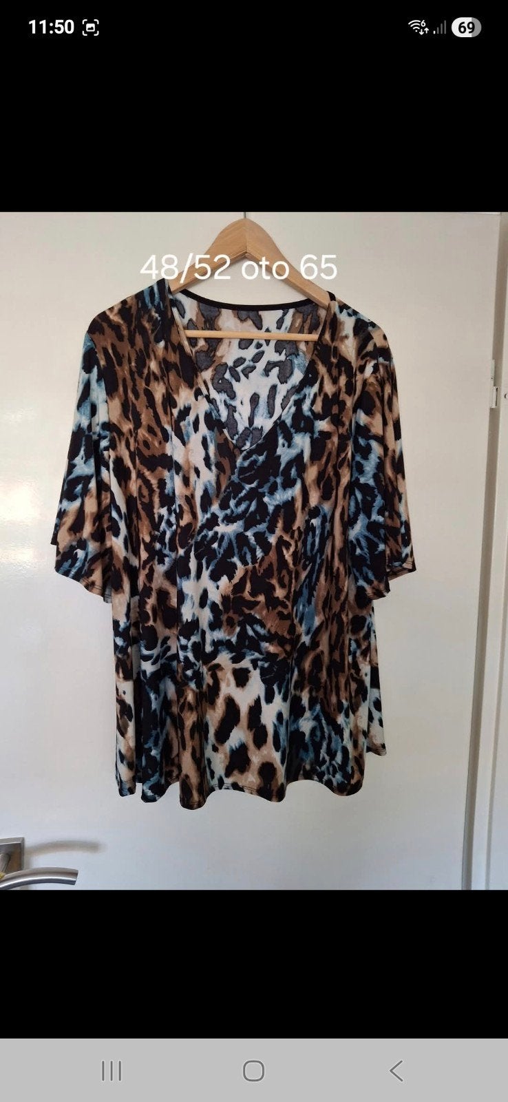 Shirt 48/52, Overige kleuren, Zo goed als nieuw, Curved angels, Shirt of Top