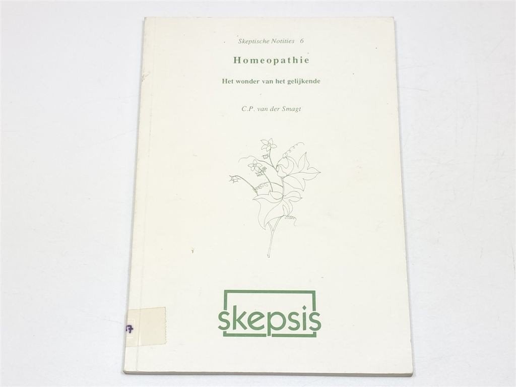 Homeopathie — Kritische Analyse van de Geneeswijze 1992, Ophalen of Verzenden, Gelezen, Overige onderwerpen, Achtergrond en Informatie