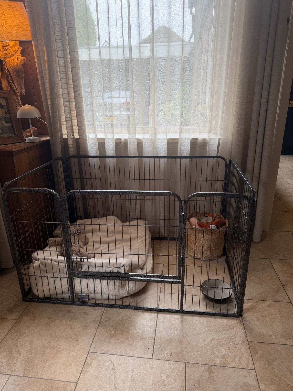 Honden bench, Dieren en Toebehoren, Hondenbenches, Ophalen, Zo goed als nieuw