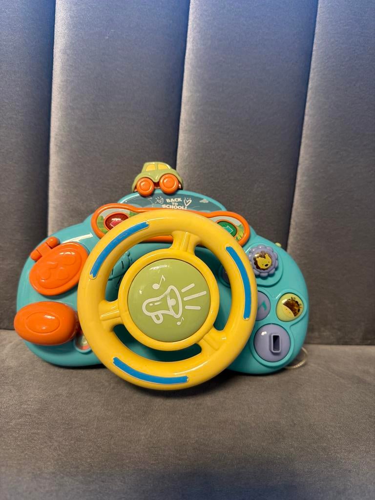 Interactief Baby Speelstuur met Geluid en Licht, Ophalen of Verzenden, Zo goed als nieuw, Overige typen, Met licht