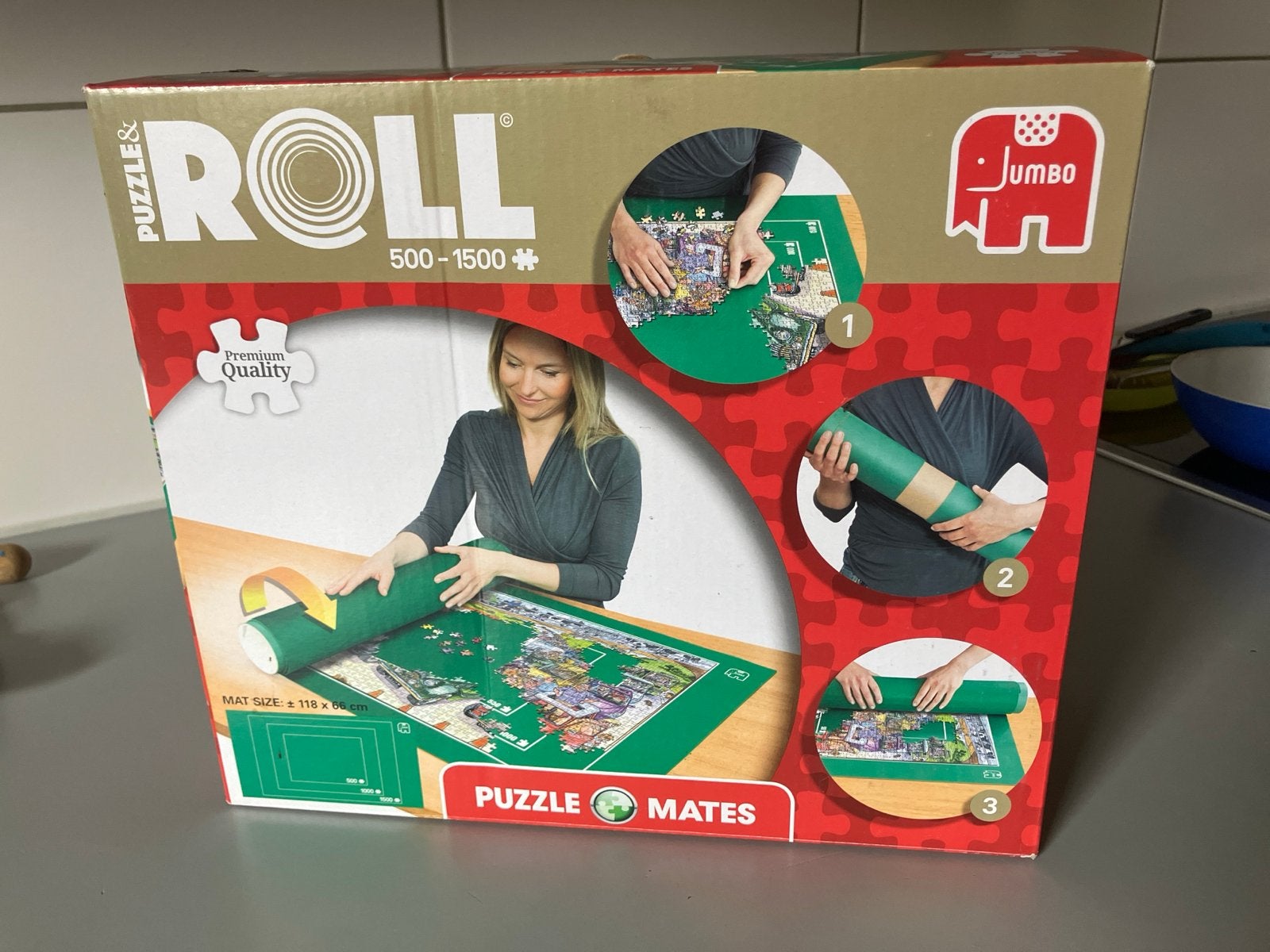 Jumbo Puzzle & Roll - Nieuw in doos, Ophalen of Verzenden, 500 t/m 1500 stukjes, Nieuw, Overige typen