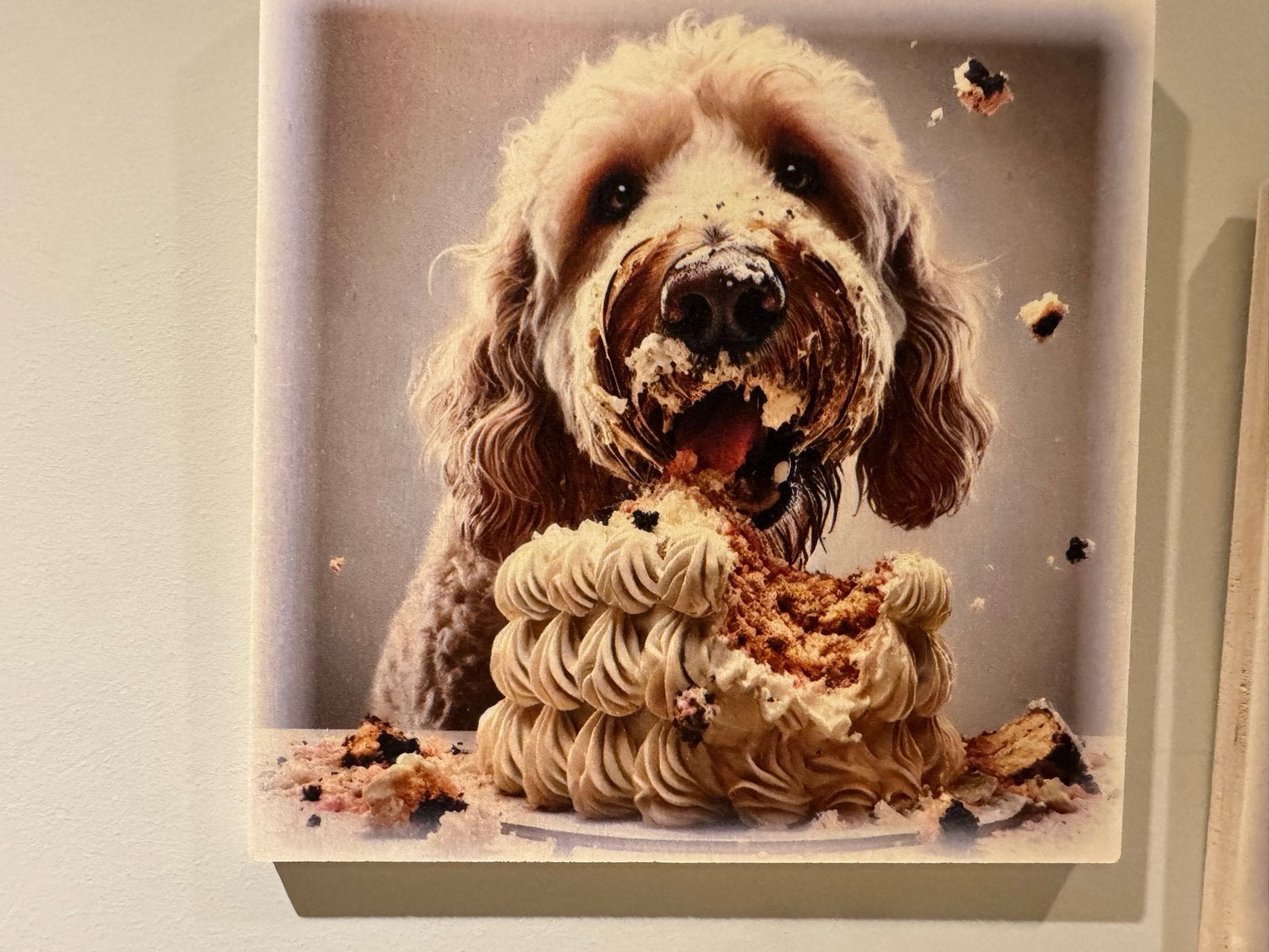 9 Grappige Dieren Wanddecoratie voor Baby- & Kinderkamer, Ophalen, Hout, Meerkleurig, Nieuw