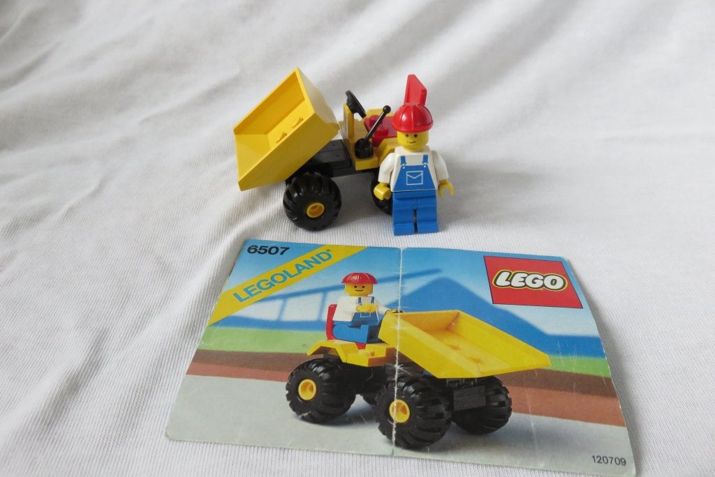 Lego classic town, set 6507 mini dumper, Lego, Ophalen of Verzenden, Inclusief instructies, Complete set