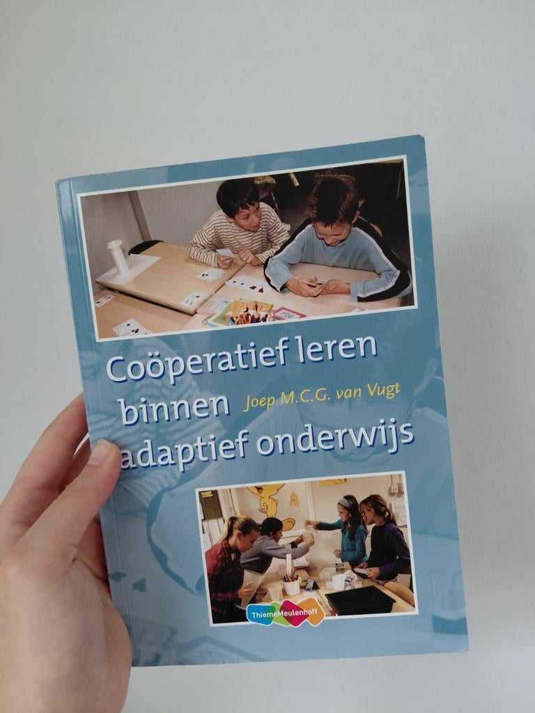 Coöperatief leren binnen adaptief onderwijs -Joep M.C.G. va, Boeken, Zo goed als nieuw, Gamma, Joep M.C.G. van Vugt, HBO