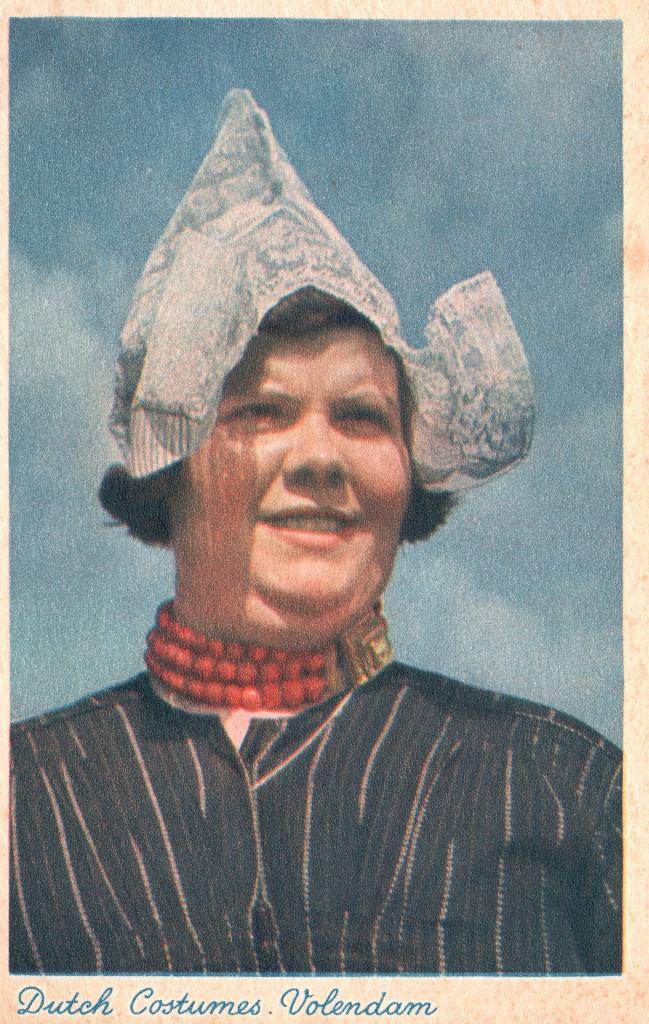 Volendam, klederdracht  131305, Ophalen of Verzenden, Voor 1920, Ongelopen, Noord-Holland