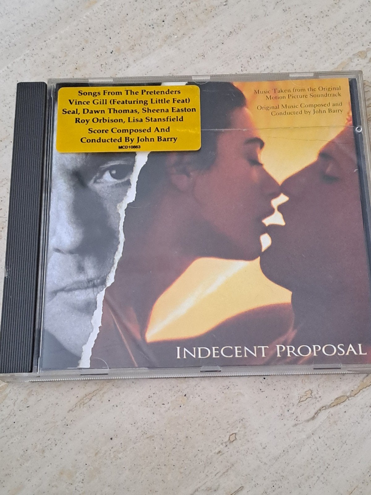 Indecent Proposal Soundtrack CD - Film en Theater, Film en Theater, Ophalen of Verzenden, Gebruikt, Soundtrack