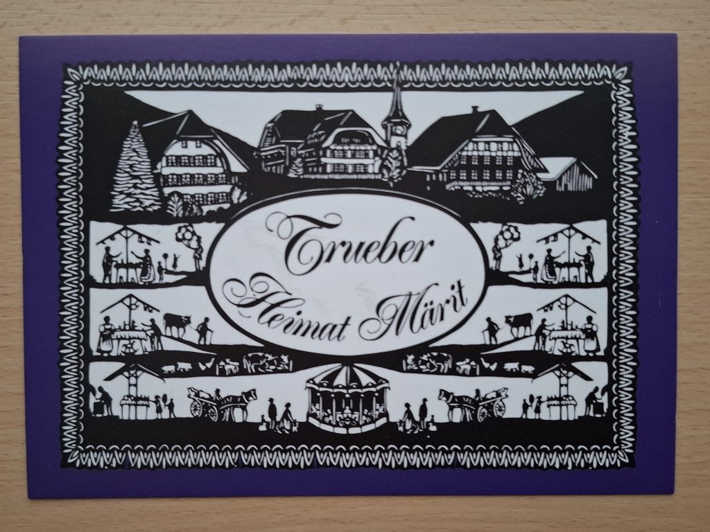 Ansichtkaart Zwitserland (Trub Markt), Verzenden, Ongelopen, Overig Europa