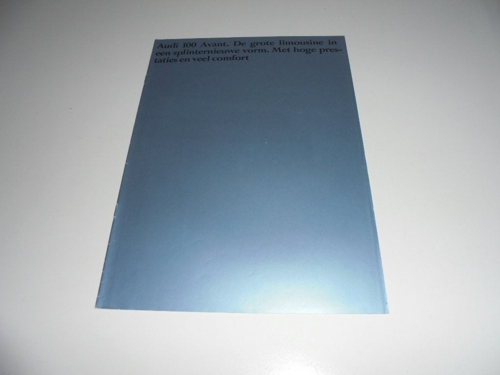brochure Audi 100 Avant  1978, Boeken, Ophalen of Verzenden, Zo goed als nieuw, Audi