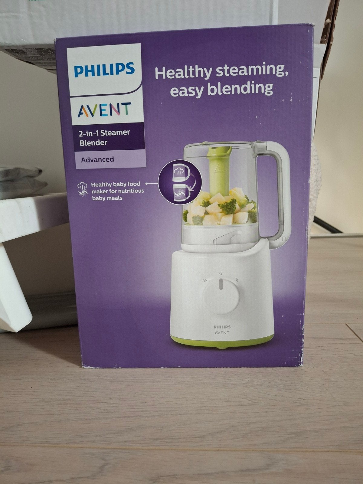 Philips Avent Stoomblender 2-in-1 voor babyvoeding, Witgoed en Apparatuur, Ophalen, Zo goed als nieuw, Blender