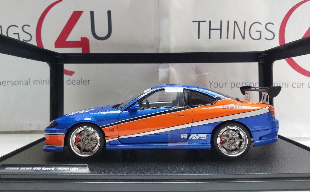 Solido 1:18 Han's Nissan Silvia (S15) Spec-S "Mona Lisa", Ophalen of Verzenden, Nieuw, Auto, Solido