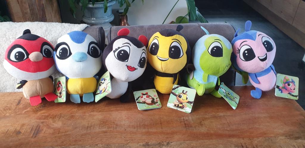 Nieuwe Boni knuffels - Complete set van 6, Overige merken, Overige karakters, Overige typen, Nieuw