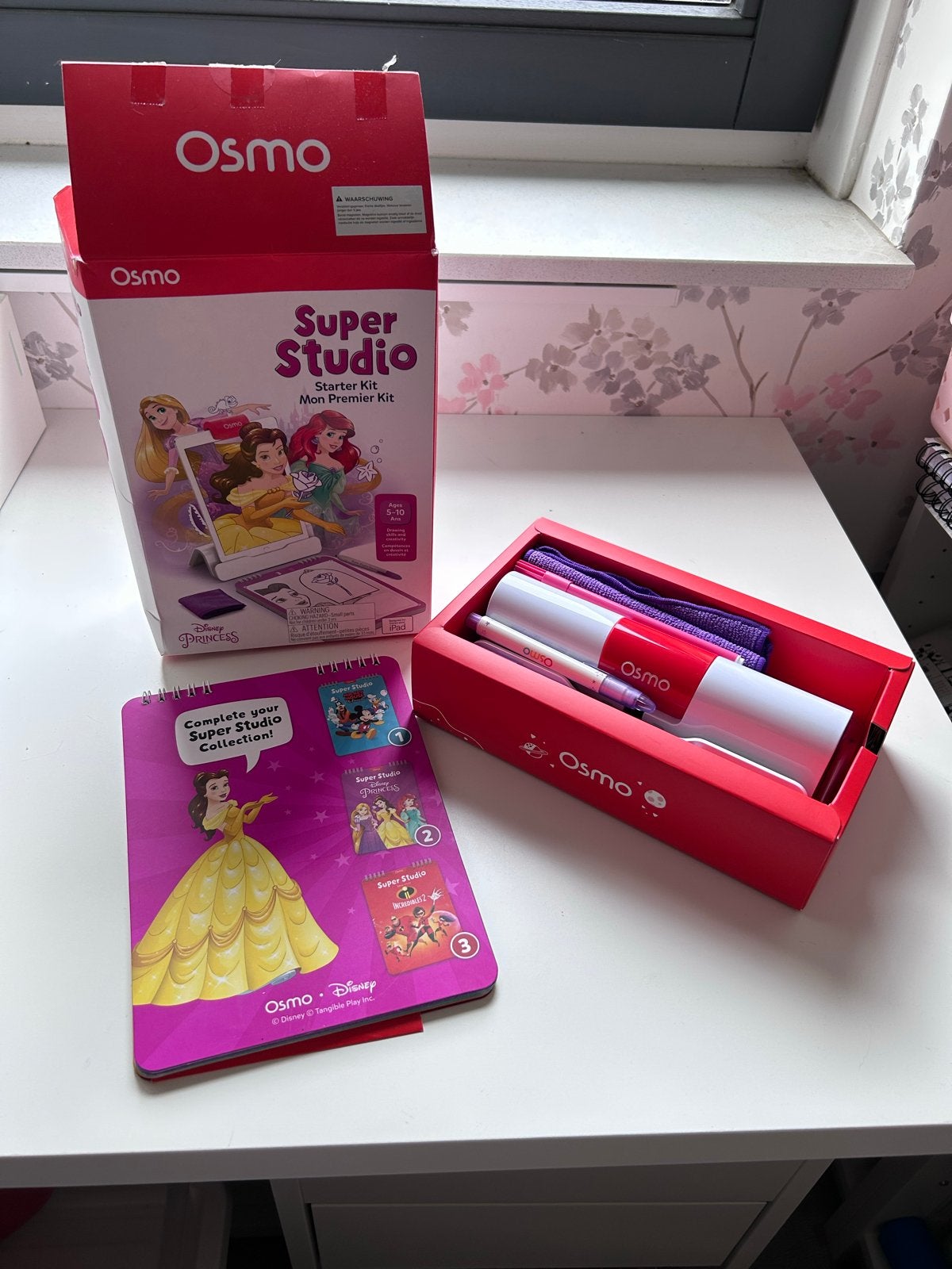 Osmo Super Studio Disney Princess Starter Kit iPad, Ophalen of Verzenden, Zo goed als nieuw, Knutselen