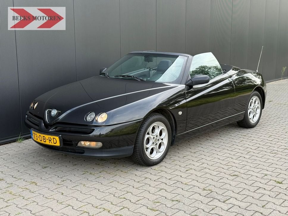 NETTE ALFA ROMEO SPIDER 1.8 TS 1998 - Nieuw in de lak!, Voorwielaandrijving, Gebruikt, 4 cilinders, Cabriolet