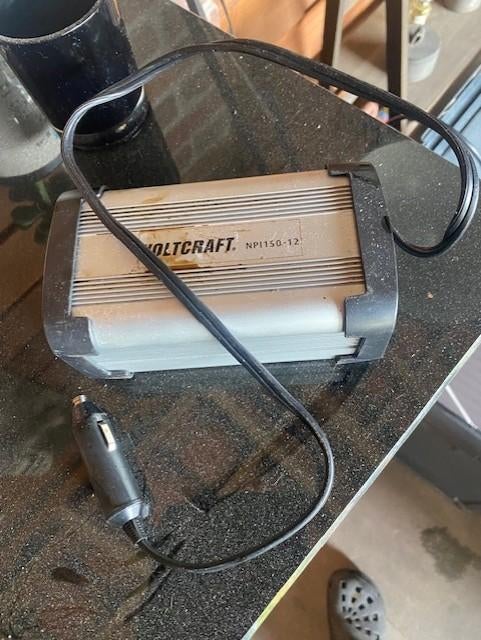 omvormer 150 watt, Ophalen of Verzenden, Gebruikt