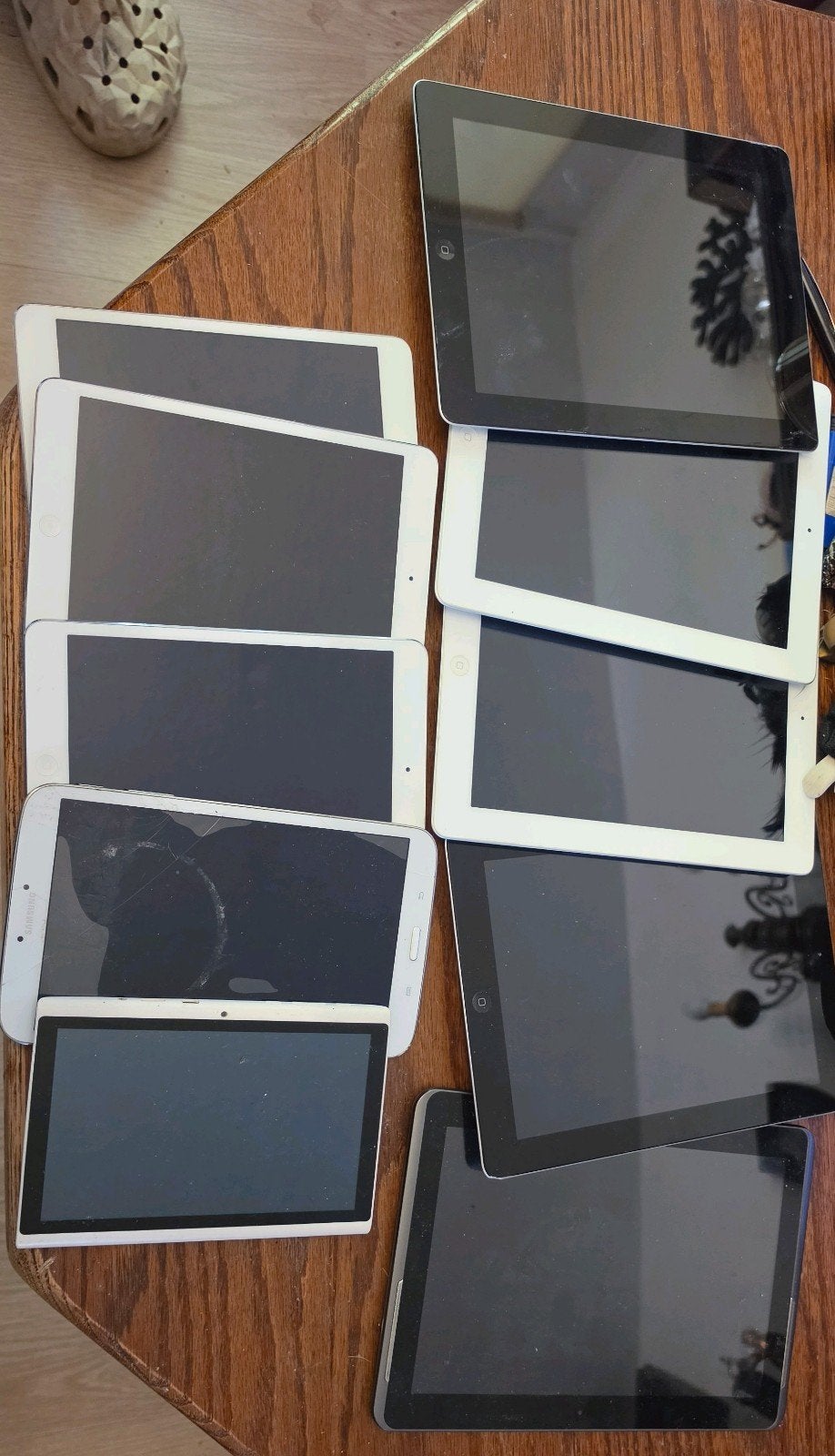 Partij diverse tablets (Apple iPad, Samsung, etc.), Computers en Software, 9 inch, Gebruikt, Ophalen of Verzenden, Diverse modellen