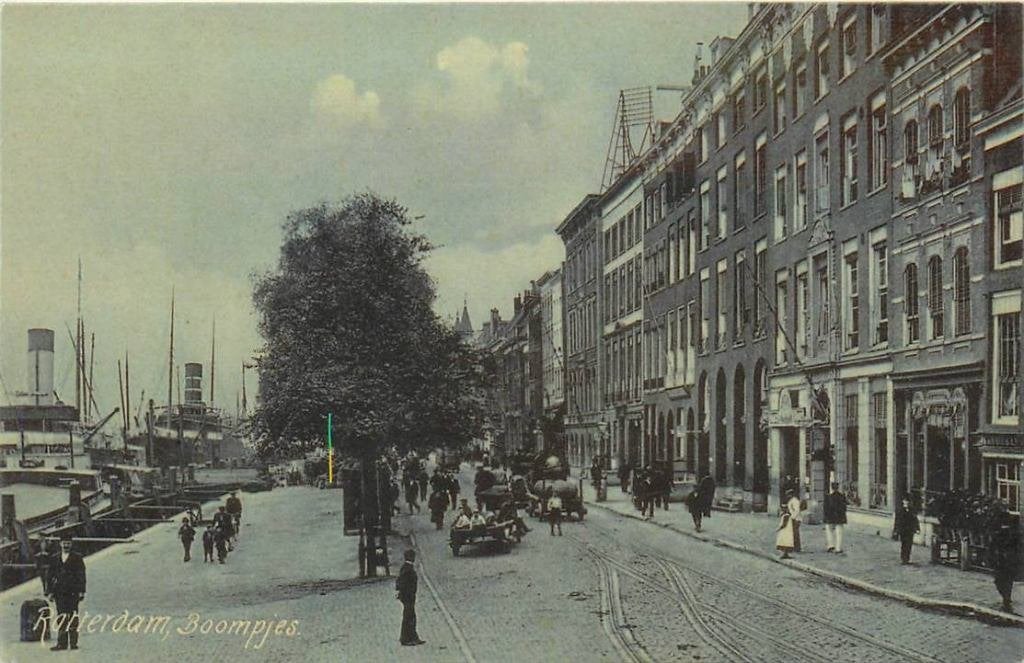 388-182-035 Rotterdam Boompjes, Verzenden, Voor 1920, Zuid-Holland