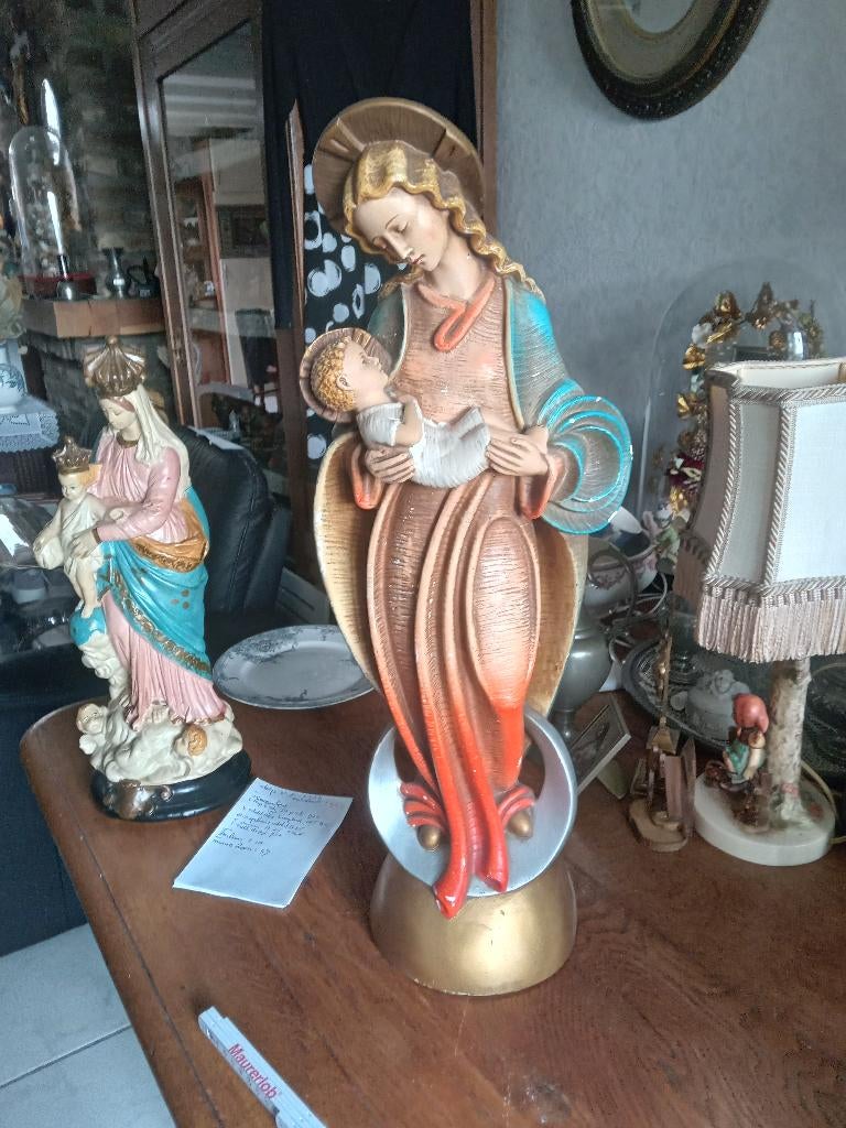 Prachtige oude Maria gemerkt LV 1020 made in Holland, Antiek en Kunst, Ophalen of Verzenden