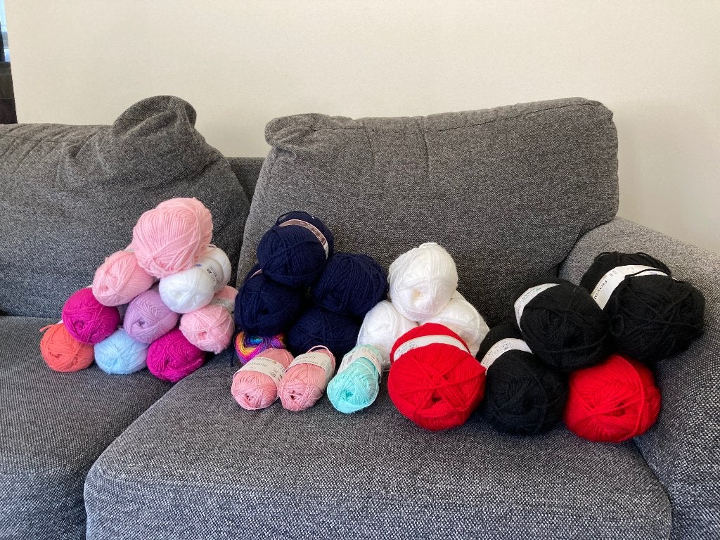 Opruiming wol / katoen, Hobby en Vrije tijd, Ophalen, Zo goed als nieuw, Breien of Haken, Wol of Garen