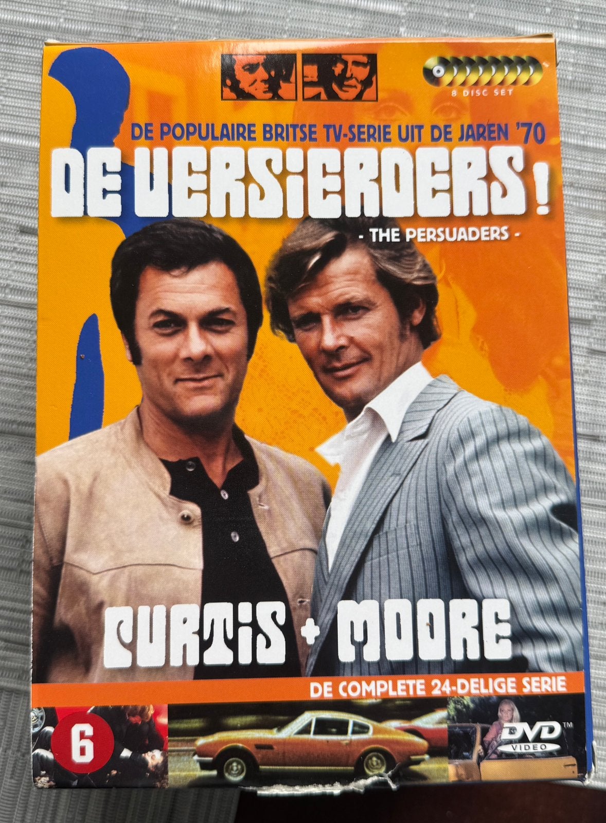 Dvd “de Versierders” oftewel the Persuaders, Cd's en Dvd's, Alle leeftijden, Ophalen of Verzenden, Zo goed als nieuw