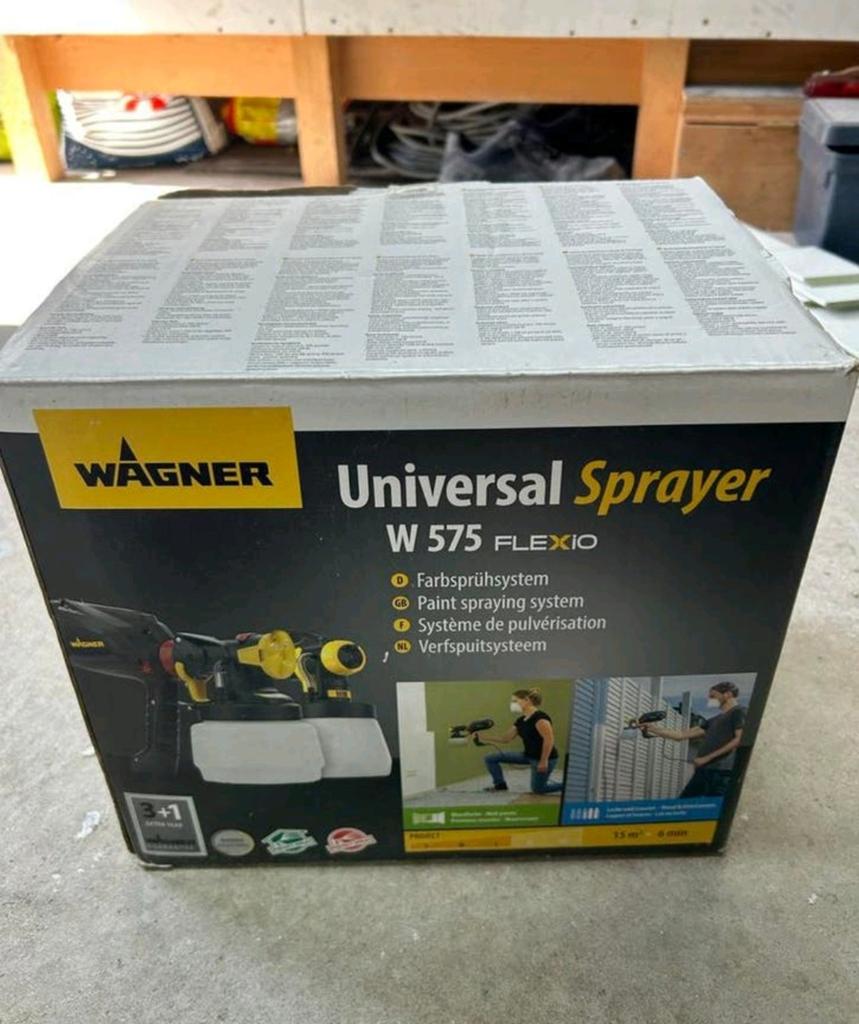 Verfspuit Wagner w575 flexio, Ophalen of Verzenden, Zo goed als nieuw, Verfspuit of Verfpomp