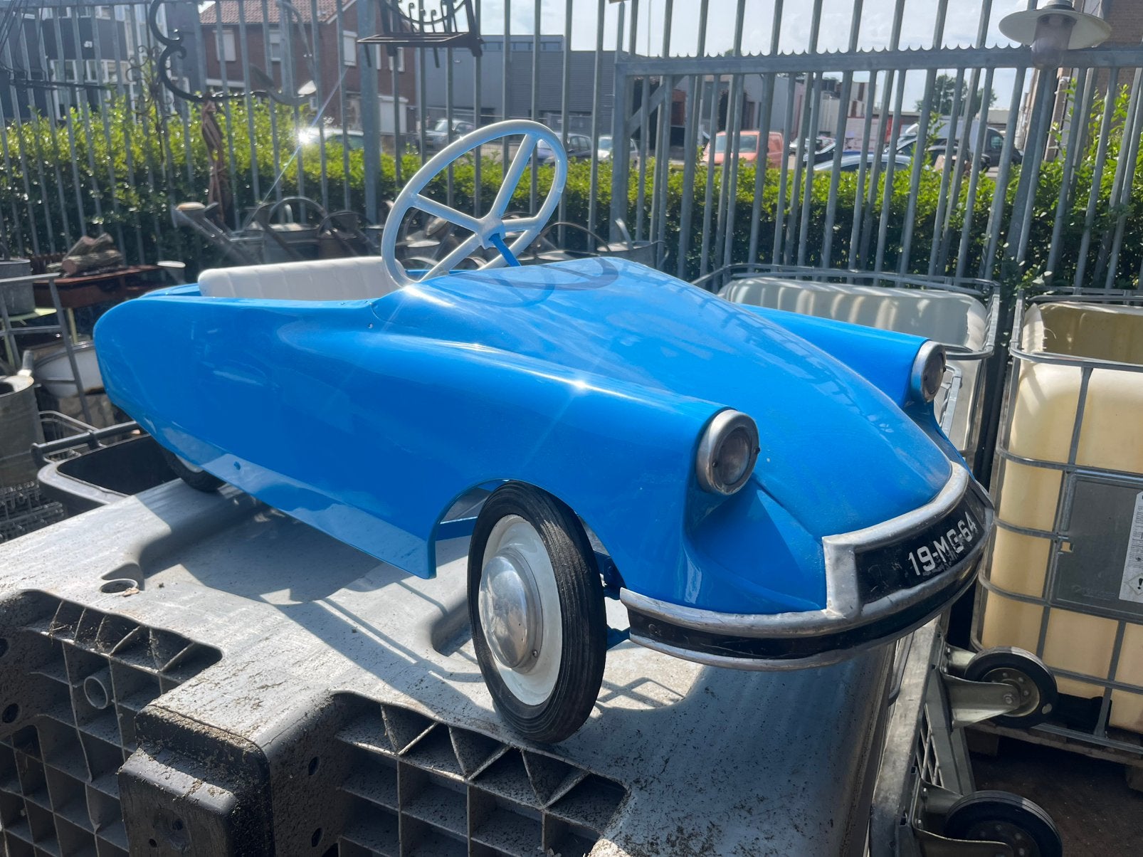 Citroen DS Trapauto 1964, Ophalen