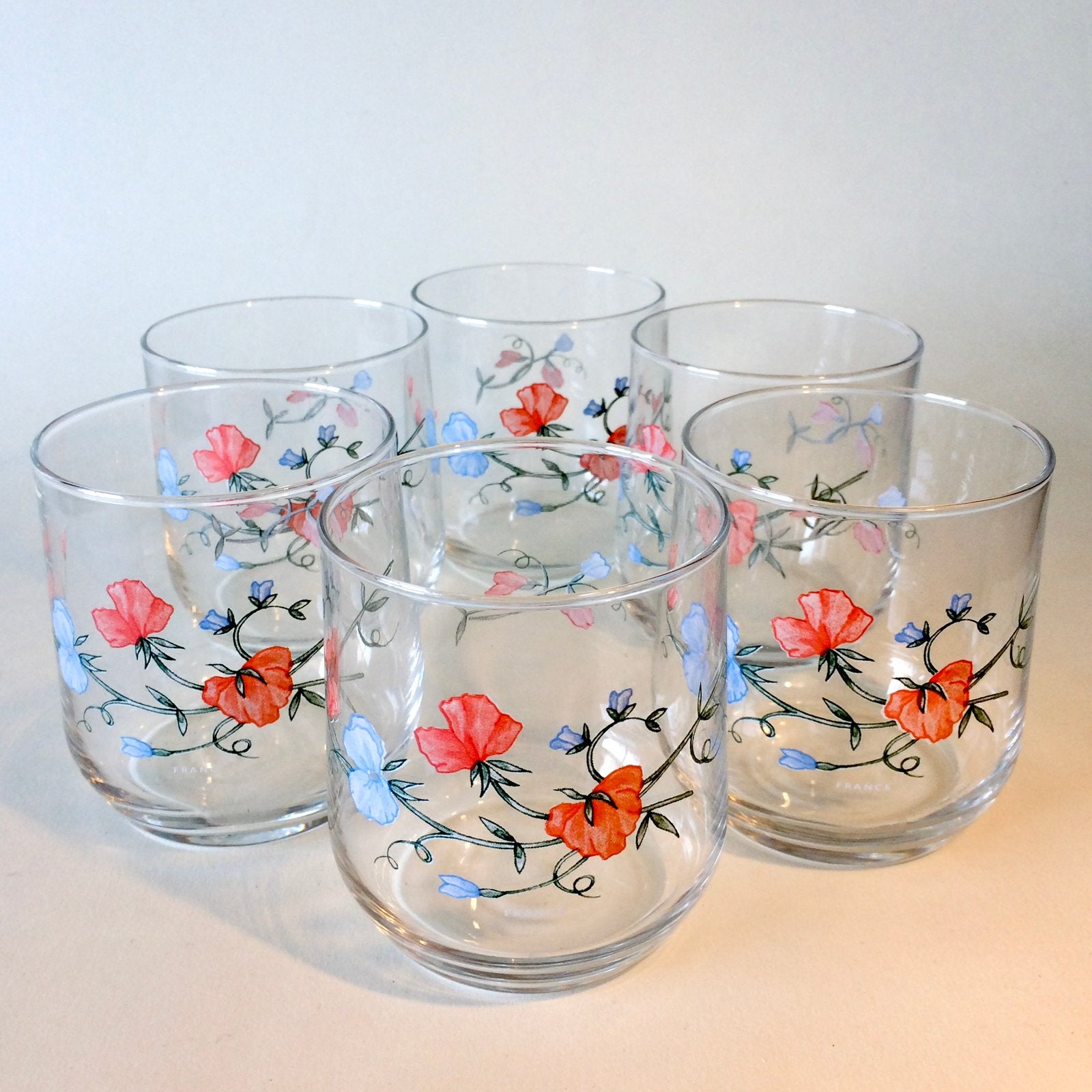 Set van 6 Luminarc France glazen, Verzamelen, Ophalen of Verzenden, Overige typen