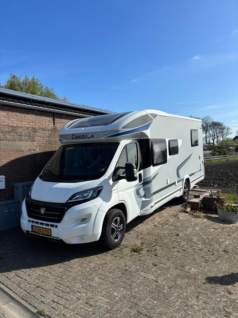 *Verlaagde vraagprijs* Chausson 728EB Titanium - Fiat2015, Caravans en Kamperen, Reservewiel, Fiat, Chausson, Particulier