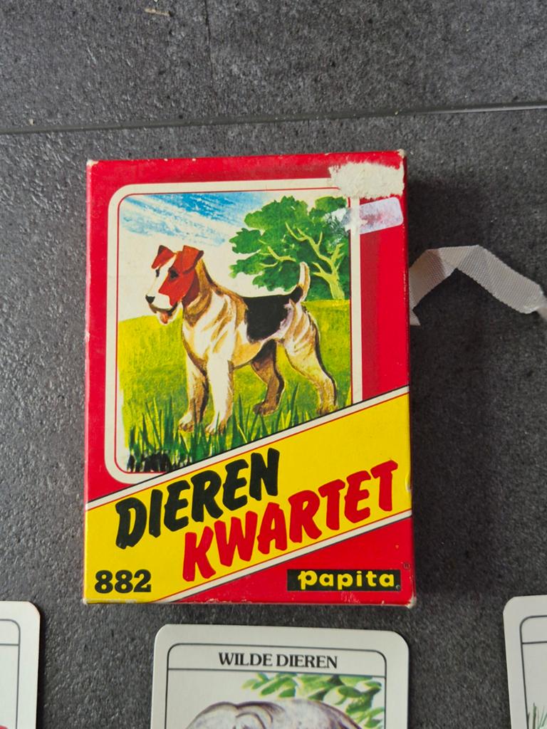 Papita dieren kwartet, Ophalen of Verzenden