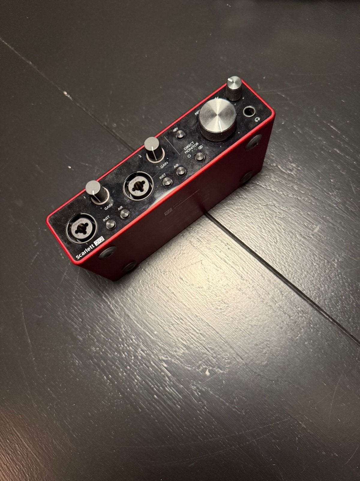 Focusrite 2i2 (3rd gen), Ophalen, Zo goed als nieuw