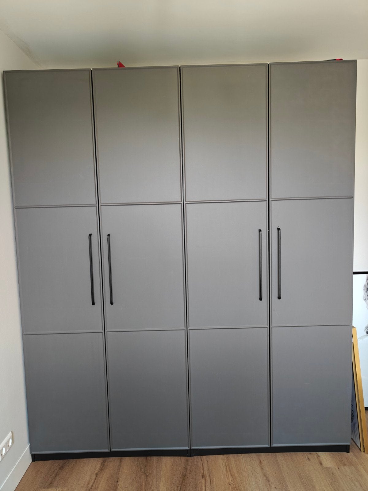 Zwart bruine ikea Pax kasten (3 stuks), Ophalen, Met deur(en), 200 cm of meer, 50 tot 100 cm