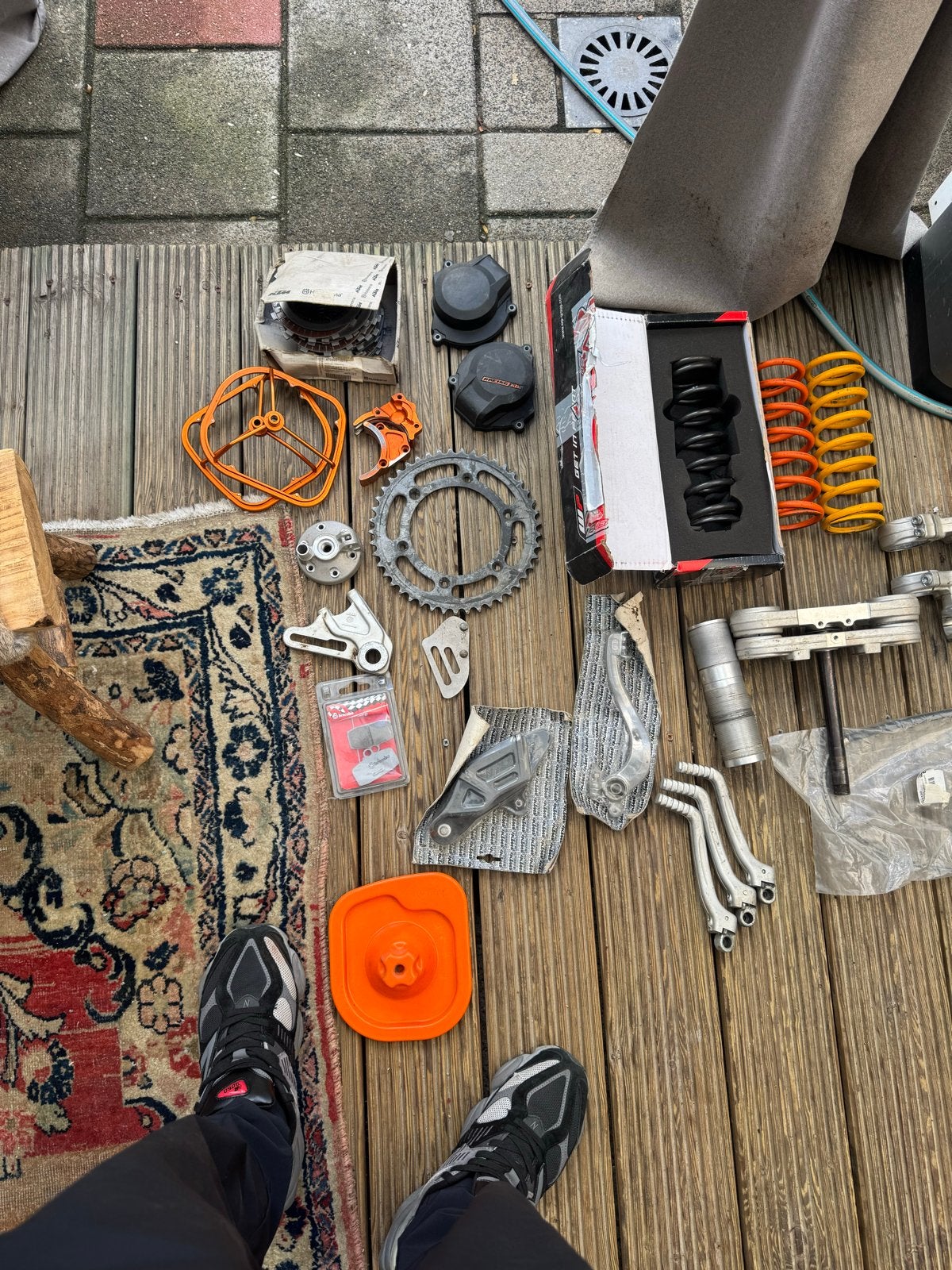 KTM onderdelen en accessoires - diverse items, Ophalen of Verzenden, Gebruikt