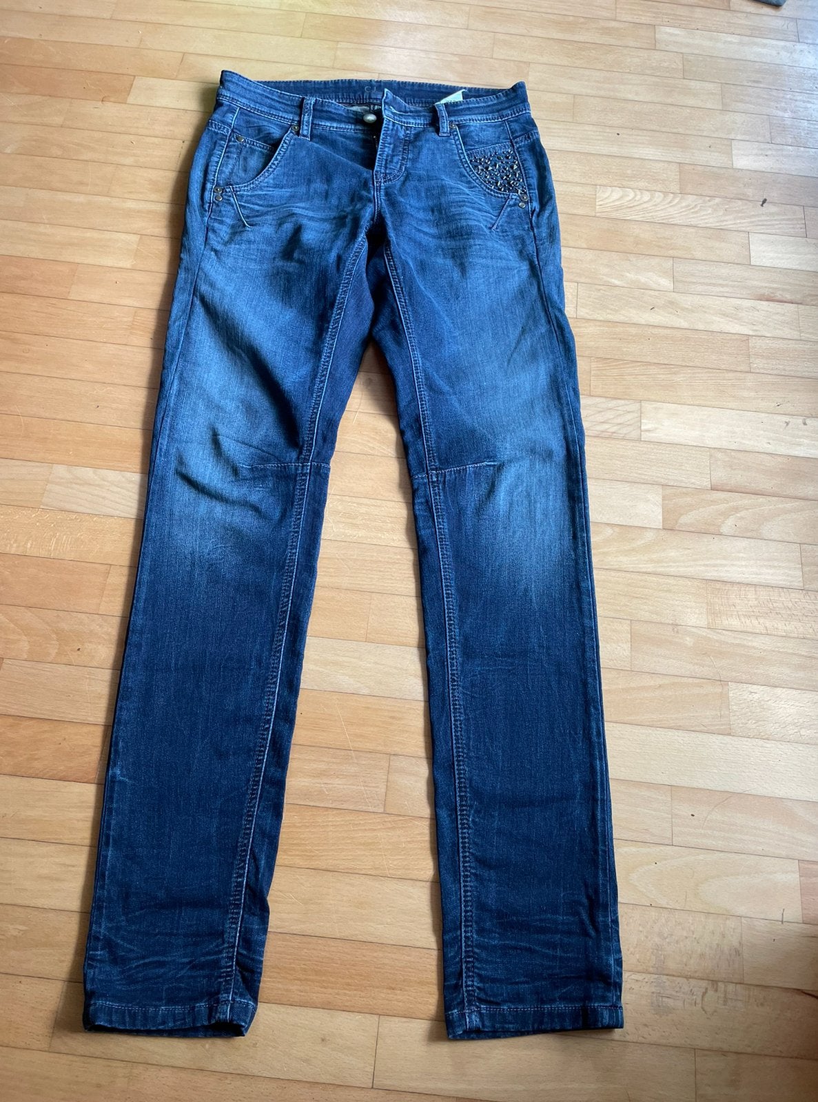 Geweldige Cambio Lizzi leisure fit maat 32 XS blauw stretch, Cambio, Blauw, Ophalen of Verzenden, Zo goed als nieuw