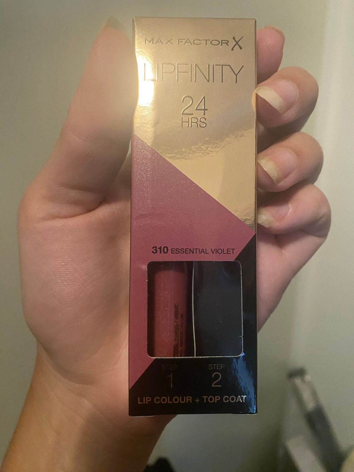 Max Factor Lipfinity 310 Essential Violet (zonder topcoat), Lippen, Paars, Nieuw, Ophalen of Verzenden