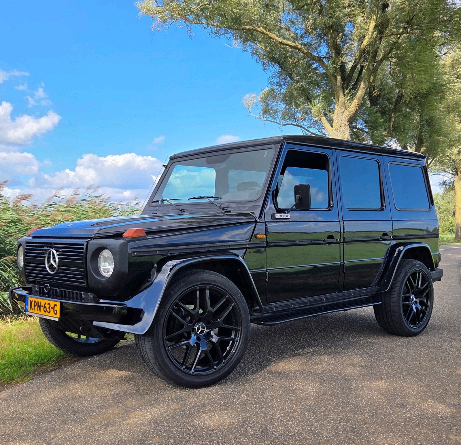 Mercedes 300 GD G klasse | W460 W463 look G wagon 5 deurs, Auto's, Automaat, Stof, Trekhaak, Euro 6