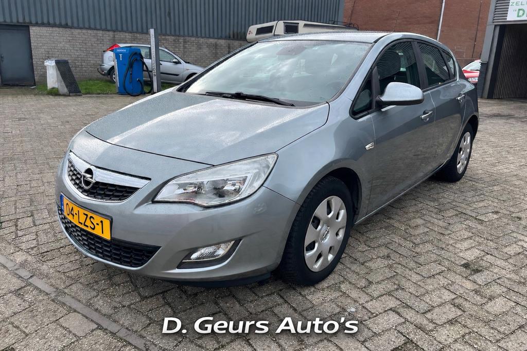 Opel Astra 1.6 16V 5D 2010 Grijs, Auto's, Voorwielaandrijving, 1250 kg, 680 kg, 4 cilinders