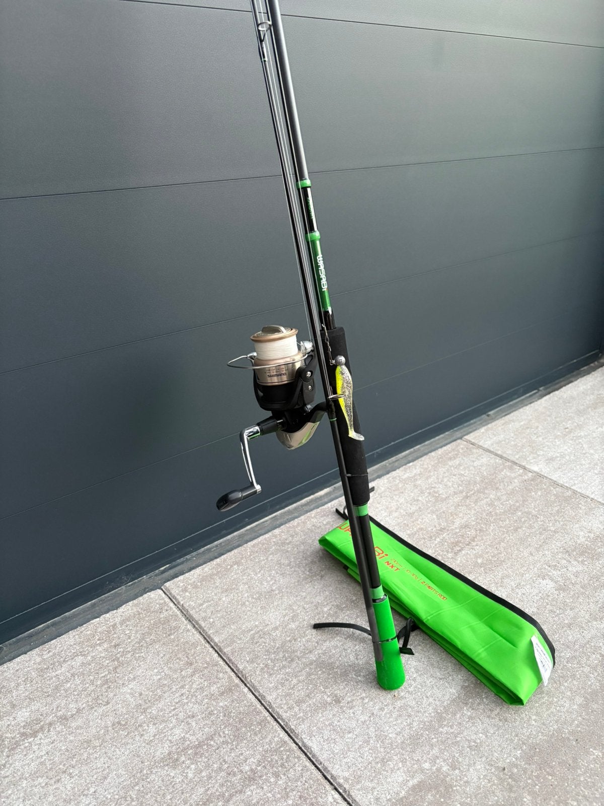 Complete Roofvisset: Vishengel met Shimano molen | 10-30Gr, Ophalen of Verzenden, Nieuw, Complete hengel
