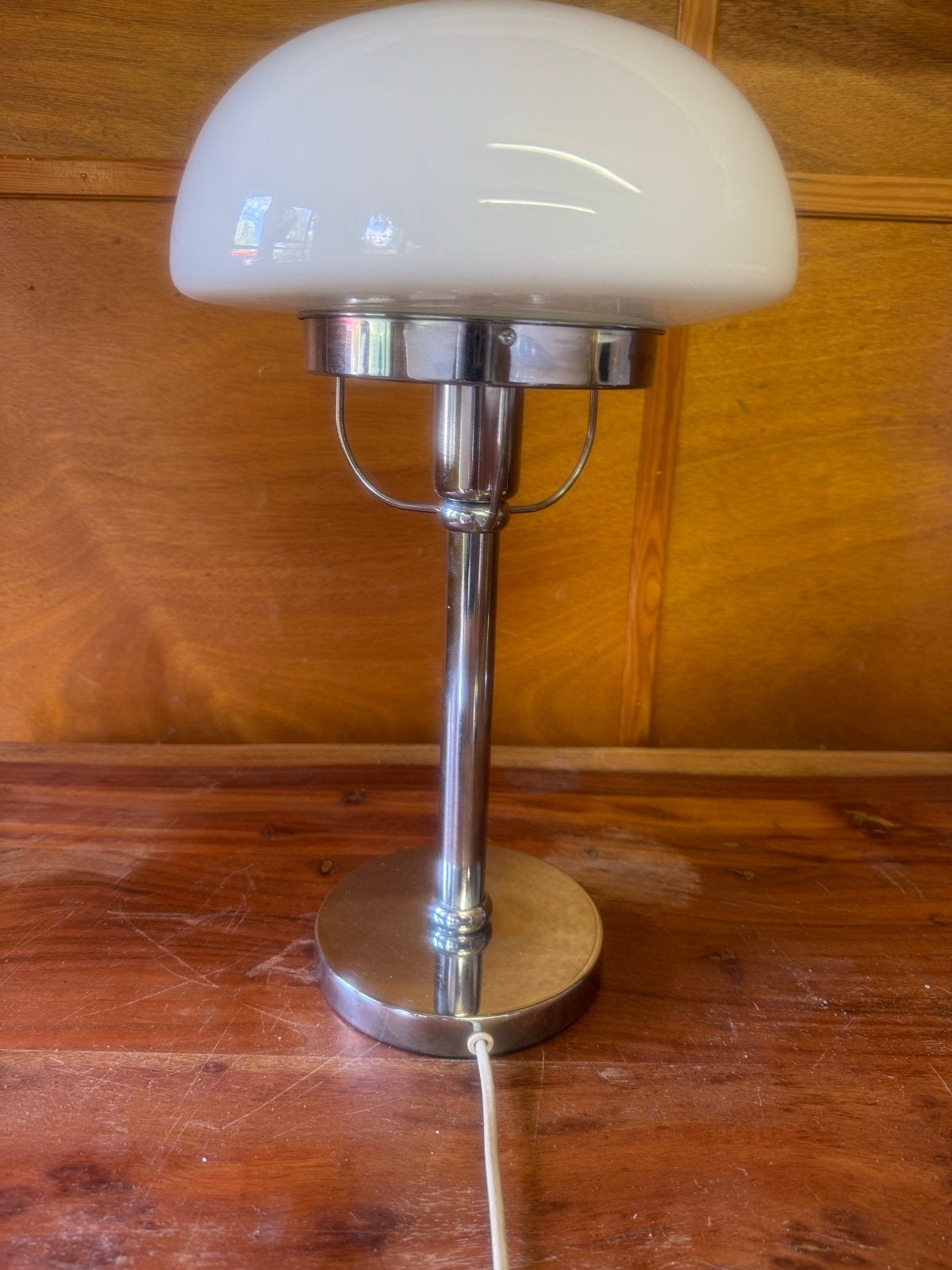 Vintage IKEA Tafellamp - Paddenstoel Design, Ophalen, Met schakelaar, Gebruikt, Vintage