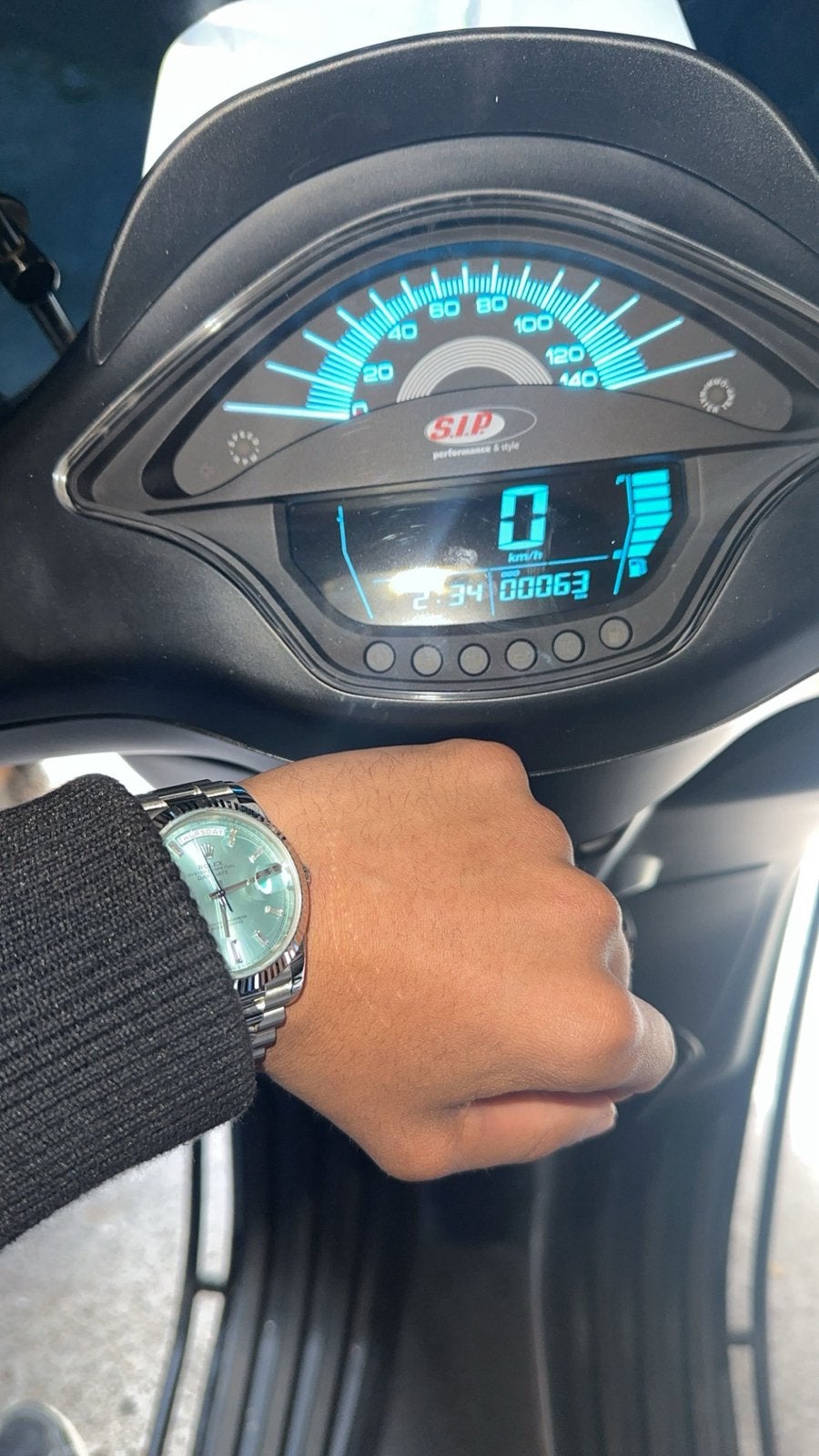 Vespa sprint sip teller 63 km!!!, Ophalen, Zo goed als nieuw, Benzine