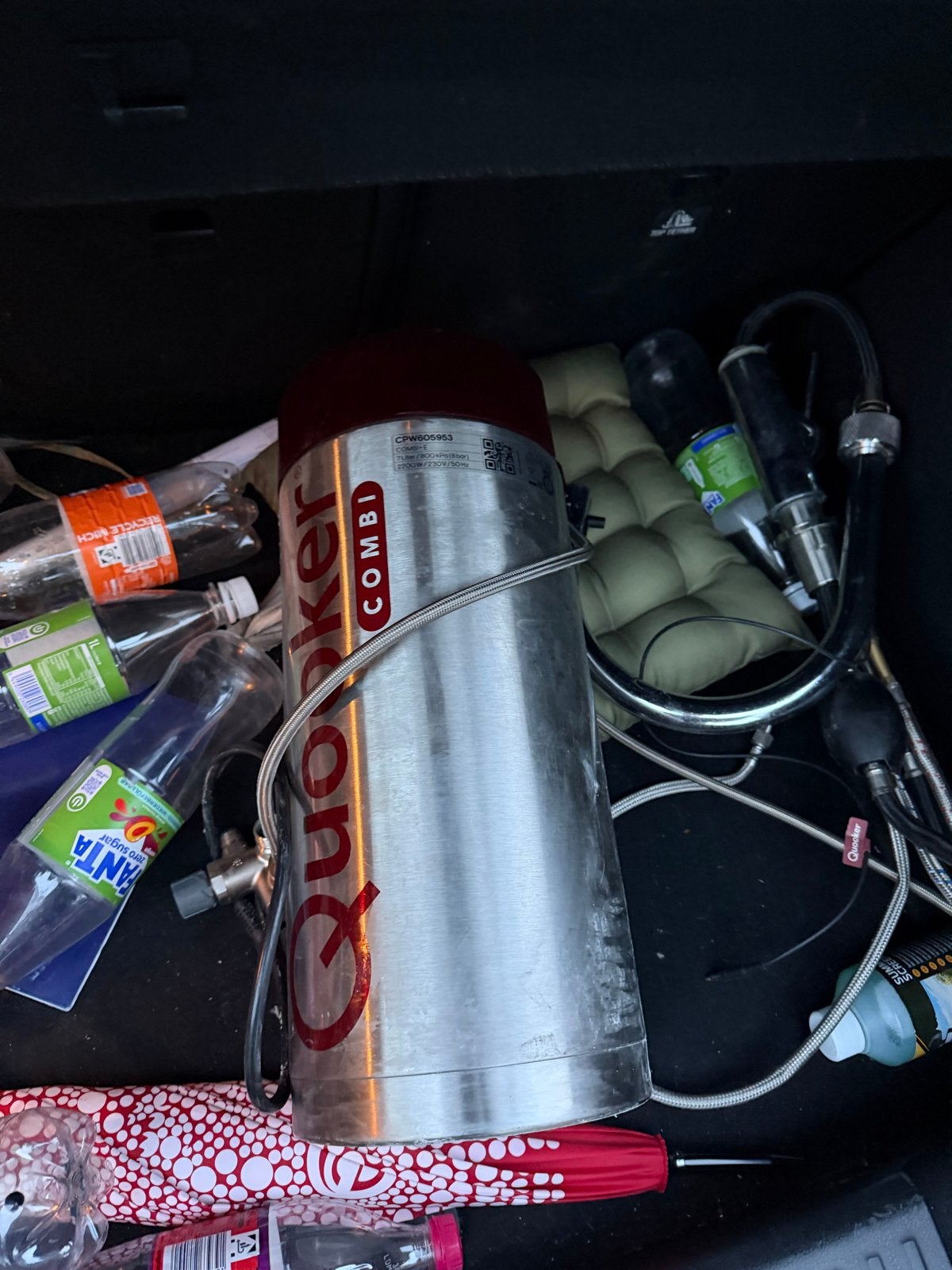 Quooker Combi+ E 7L boiler met kraan, Ophalen of Verzenden, Metaal, Overige merken, Overige typen