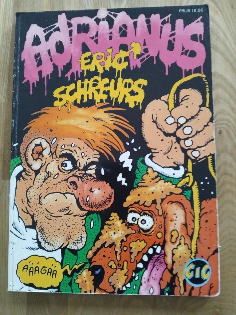 Adrianus door Eric Schreurs - Zeldzaam stripboek, Ophalen of Verzenden