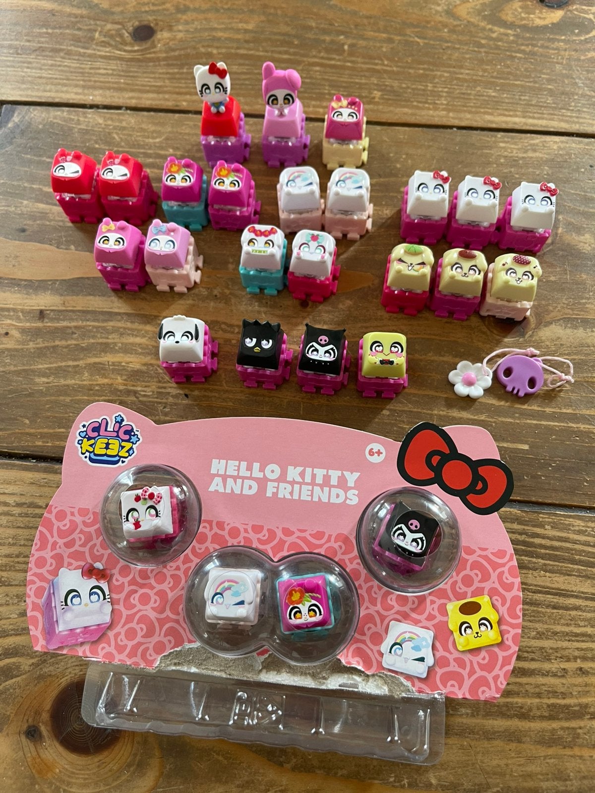 Hello kitty clickeez legendary epic pastels fruity classic, Ophalen of Verzenden, Nieuw