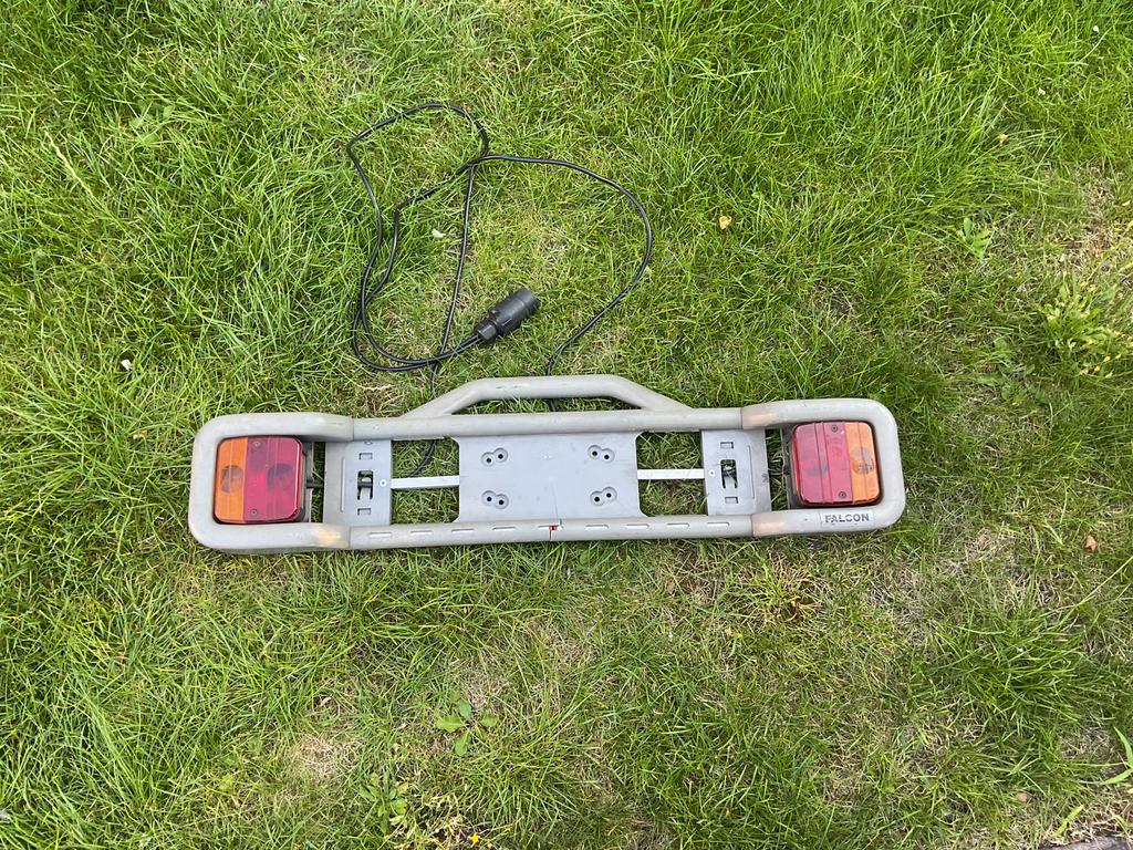 Spinder falcon lichtbalk - lichtset fietsendrager aanhanger, Ophalen of Verzenden, Zo goed als nieuw