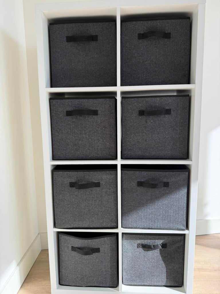 KALLAX Open kast, wit, 77x147 cm, Ophalen of Verzenden, Zo goed als nieuw