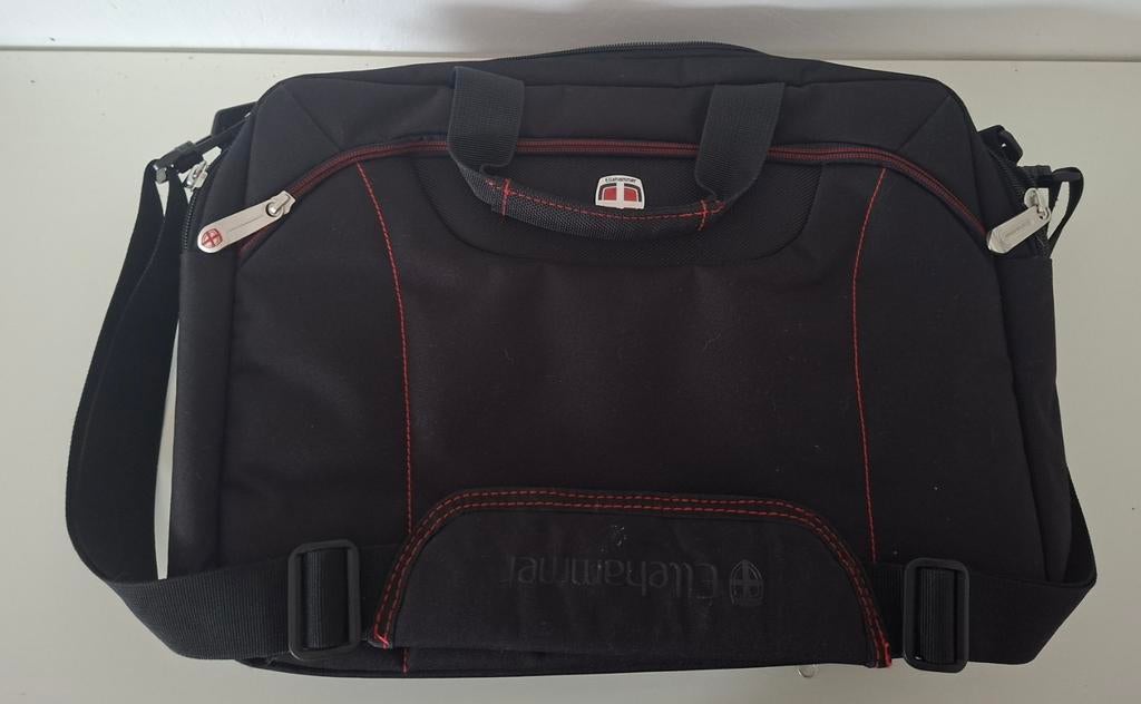 Elitehammer Laptoptas Zwart - 15 inch, 15 inch, Gevoerd laptopvak, Ophalen of Verzenden, Zo goed als nieuw